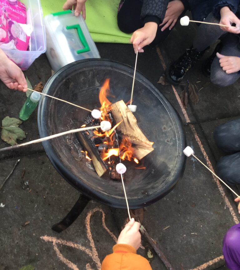 Year 4: Christmas crafting and forest school