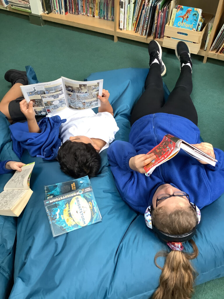 Year 5: Breakfast and Library Books