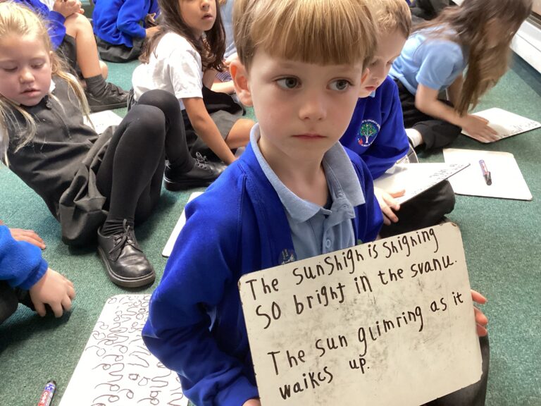 Year 1: Writing practise